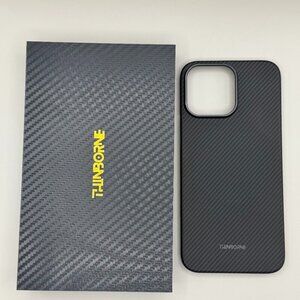 Thinborne iPhone 16 Pro Max Case, 600D Aramid Carbon Fiber